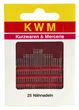 Набір голок 25 шт KWM металік PM1-10814 - зображення 2