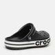 Мужские кроксы Crocs Bayaband Clog 205089-066 41-42 (M8/W10) 26 см Black/White (8873506200302) - изображение 5