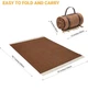 Пікніковий килимок KingCamp Merida KP2012 Beige/Coffee (KP2012_BEIGE/COFFEE) - зображення 2
