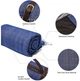 Пікніковий килимок KingCamp Merida KP2012 Blue/Grey (KP2012_BLUE/GREY) - зображення 4