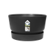 Горщик для квітів Elho Greenville Round круглий 13,3 л 30 x 27 см (332358) Графіт - зображення 3