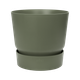Горщик для квітів Elho Greenville Round круглий 55 л 47 x 44 см (332488) Зелений - зображення 5