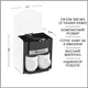 Капельная кофеварка с 2 чашками Domotec MS-0706 White - изображение 8
