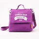 Термосумка Lunch Bag (Ланч Бег) Pack and Go "Lunch Bag L+" фиолетовый (LB106) - изображение 1