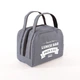 Термосумка Lunch Bag (Ланч Бег) Pack and Go "Lunch Bag ZIP" серый (LB607) - изображение 2