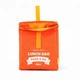 Термосумка Lunch Bag (Ланч Бег) Pack and Go "Lunch Bag L" оранжевый (LB211) - изображение 2