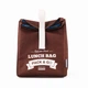 Термосумка Lunch Bag (Ланч Бег) Pack and Go "Lunch Bag L" коричневый (LB204) - изображение 1