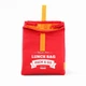 Термосумка Lunch Bag (Ланч Бег) Pack and Go "Lunch Bag L" красный (LB201) - изображение 2