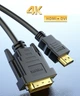 Кабель DVI-D 24+1 to HDMI Philips Original SWV7436X/93 1.5 m - изображение 3