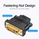 Адаптер Vention HDMI - DVI V 1.4 (F/M), Black (344221) - зображення 2