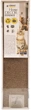Когтеточка с кошачьей мятой из гофрокартона Croci Homedecor Essence 48*12,5*5 см (дуб) - изображение 3