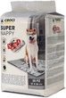 Одноразовые пеленки для щенков и собак с газетным принтом 57*54 см Croci Super Nappy 30 шт/уп - изображение 1
