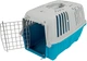 Переноска для собак и кошек до 12-ти кг MPS PRATIKO 1 BLUE 48*31,5*33 см (дверь металл) - изображение 2