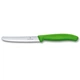 Кухонный нож Victorinox Swiss Classic Tomato and Sausage Knife 110 мм Green (6.7836.L114) - изображение 1