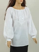 Блуза-вишиванка жіноча РОКСОЛАНА біла - 50 (3071/2) - зображення 1