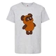 Футболка детская Винни Пух 009 (Winnie Pooh) серая (WIP gr 009) 140 см - изображение 1