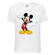 Футболка детская Микки Маус 009 (Mickey Mouse) белая (MMS wh 009) 128 см - изображение 1