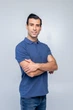 Футболка Поло TvoePolo однотонне S Синє (5720-10s) - зображення 2