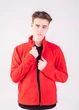 Кофта мужская флисовая TvoePolo XL Красная (7158-12xl) - изображение 1