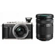 Фотоапарат Olympus Pen E-PL9 + 14-42 Pancake + 40-150 Black - изображение 1