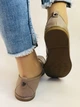 Женские туфли Molka 35 Бежевый +Кофейный 2110 - изображение 5