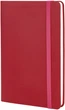 Деловая записная книга Optima Vivella А5 256 страниц в линейку на резинке Красная (O27104-03) - изображение 1