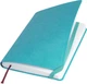 Деловая записная книга Optima Vivella А5 256 страниц в линейку на резинке Бирюзовая (O27104-21) - изображение 2