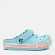 Детские кроксы-сабо для девочки Crocs Bayaband Kids 205100-4O9 24-25 Голубые (191448273160) - изображение 1