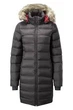 Пуховик Rab Deep Cover Parka wmns 12 Темно-сірий - зображення 2