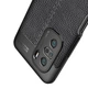 Силиконовый (TPU) чехол Deexe Leather Cover для Xiaomi Redmi K40 / K40 Pro / Mi 11i / Poco F3 - Black - изображение 4