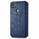 Чохол Deexe Rhombus Wallet для Motorola Moto G9 Power - Blue - зображення 4