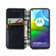 Чехол Deexe Rhombus Wallet для Motorola Moto G9 Power - Black - изображение 3