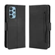 Чехол-книжка с кармашками Deexe Wallet Stand для Samsung Galaxy A32 (А325) - Black - изображение 2