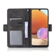Чехол-книжка с кармашками Deexe Wallet Stand для Samsung Galaxy A32 (А325) - Black - изображение 7