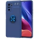 Защитный чехол UniCase Magnetic Ring для Xiaomi Redmi K40 / K40 Pro / Mi 11i / Poco F3 - Blue - изображение 1