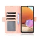 Чехол-книжка с кармашками Deexe Wallet Stand для Samsung Galaxy A32 (А325) - Rose Gold - изображение 8