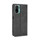Чехол-книжка Deexe Retro Style для Xiaomi Redmi Note 10 / Note 10s / Poco M5s - Black - изображение 3