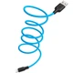 Кабель зарядки HOCO X21 Plus (2.4A) (1M) та синхронізації для Apple Lightning to USB для iOS пристроїв iPhone Синій - изображение 1
