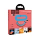 Кабель USB HOCO X21 Plus Fluorescent silicone Lightning (2.4 A) (1M) Синій - зображення 2