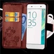 Чехол Clover для Sony Xperia XA / F3112 / F3111 / F3115 / F3116 / F3113 книжка кожа PU коричневый - изображение 1