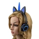 Наушники LINX Unicorn Ear Headphone с ушками Единорог LED Синий (SUN3000) - изображение 5