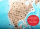 Скретч карта світу з прапорами MyMap Flags edition російською мовою в тубусі, Scratch off map - зображення 2