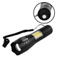 Кишеньковий ліхтарик Police BL-1831-T6 COB зарядка від MicroUSB Чорний (BL1831T6) - зображення 1