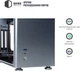 Корпус QUBE A4 Gray (QBA4I_WGNU3) - зображення 4