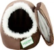 Будка для собак и кошек Lucky Pet Амур №1 36x37x32 см Коричневая (4820224215228) - изображение 2