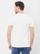 Футболка хлопковая длинная мужская Armani Exchange 10598.2 S Белая - изображение 2