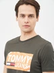 Футболка Tommy Jeans 10639.5 S (44) Хаки - изображение 4