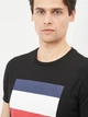 Футболка хлопковая длинная мужская Tommy Hilfiger 10647.1 S Черная - изображение 4