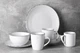 Тарелка обеденная Ardesto Lucca, 26 см, Winter white, керамика (AR2926WMC) - изображение 2