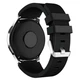 Силіконовий ремінець Watchbands для Samsung Galaxy Gear S3 Frontier - чорний (WB001GALAXYBLACK-N-3) - зображення 3